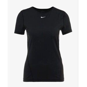 Nike Women's Dri Fit Mesh Short Sleeve Shirt - Dark Grey* - US M